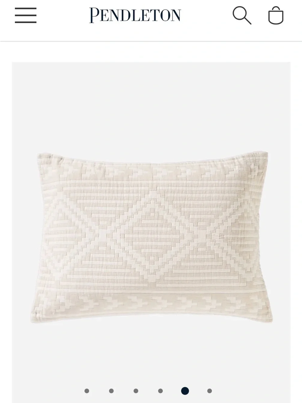 Pendleton soft cotton